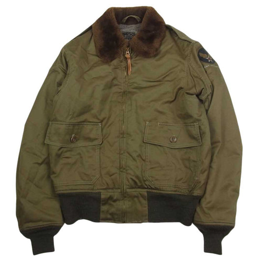 Buzz Rickson's バズリクソンズ BR11133 Type B-10 フライト ジャケット カーキ系 38【中古】