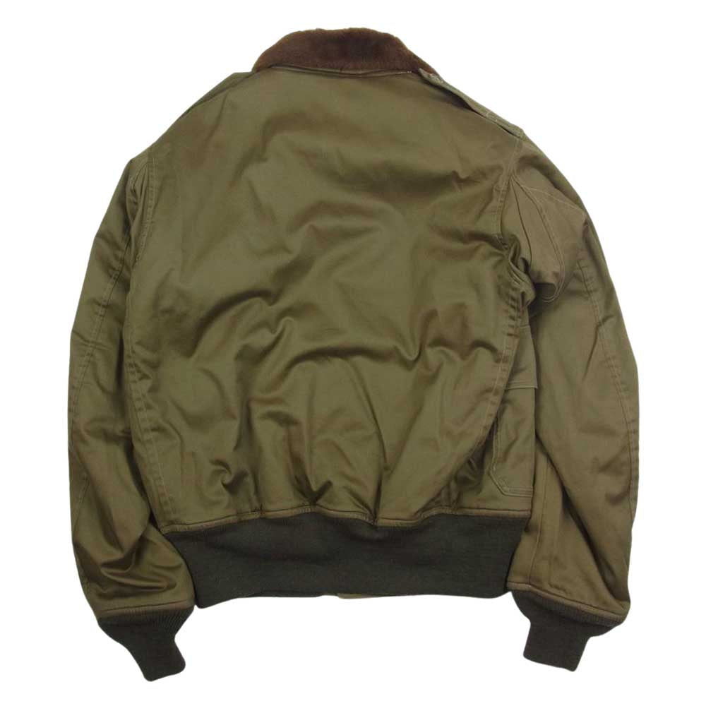 Buzz Rickson's バズリクソンズ BR11133 Type B-10 フライト ジャケット カーキ系 38【中古】