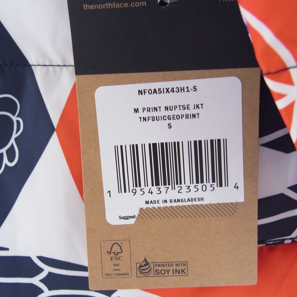 THE NORTH FACE ノースフェイス NF0A5IX43H1 1996 Retro Nuptse IC Geo Print Jacket IC ジオ プリント レトロ ヌプシ ダウン ジャケット S マルチカラー系 S【新古品】【未使用】【中古】