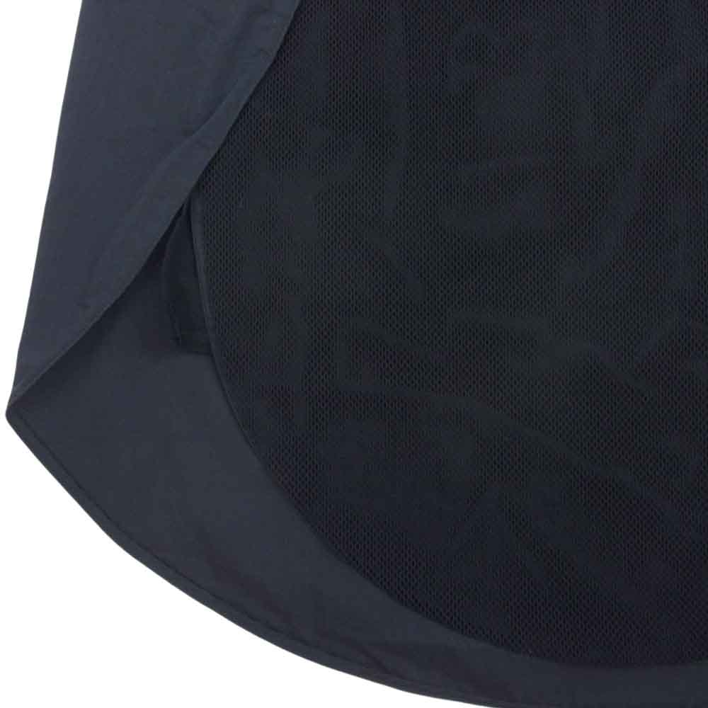 アンスリード 522130300501-01 メッシュ切替 サークルカットワンピース ブラック系 36【中古】
