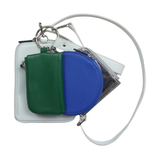 アンスリード 2WAY MULTI BAG マルチ ショルダーバッグ ホワイト系【中古】