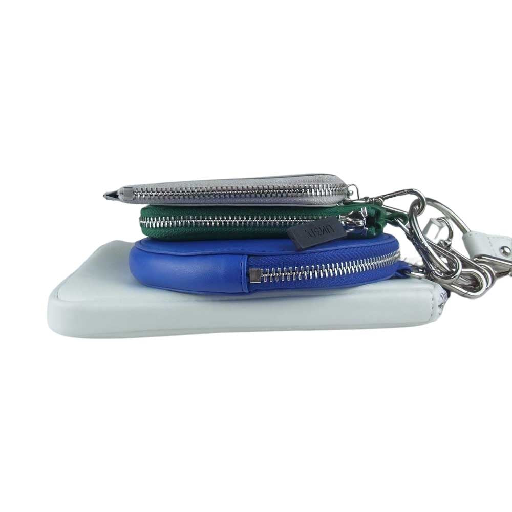アンスリード 2WAY MULTI BAG マルチ ショルダーバッグ ホワイト系【中古】