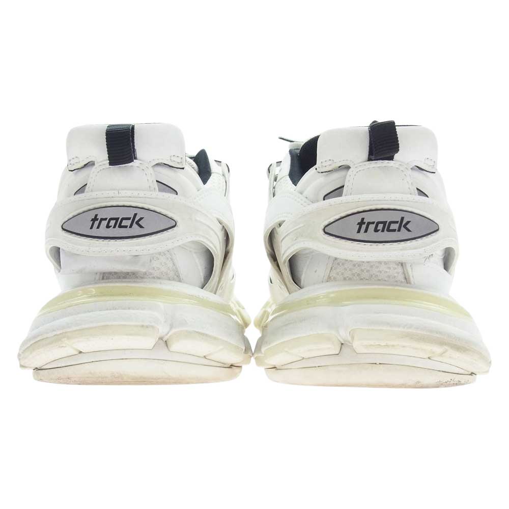 BALENCIAGA バレンシアガ 542023 TRACK TRAINER トラック トレーナー ローカット スニーカー ホワイト系 ブラック系 28.5cm【中古】