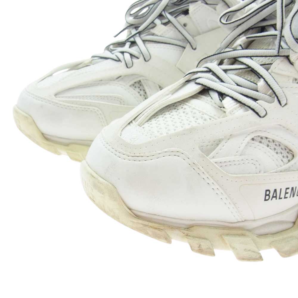 BALENCIAGA バレンシアガ 542023 TRACK TRAINER トラック トレーナー ローカット スニーカー ホワイト系 ブラック系 28.5cm【中古】
