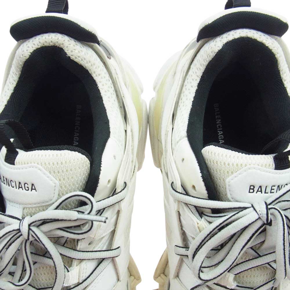 BALENCIAGA バレンシアガ 542023 TRACK TRAINER トラック トレーナー ローカット スニーカー ホワイト系 ブラック系 28.5cm【中古】