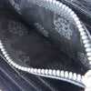 CHROME HEARTS クロムハーツ（原本有） REC F ZIP2 3PATCH セメタリークロスパッチ レザーウォレット 長財布 ブラック系【中古】