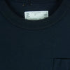 Sacai サカイ 21-02586M 再構築 ジップポケット 長袖 Ｔシャツ カットソー コットン 日本製 ダークネイビー系 201 2【中古】
