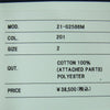 Sacai サカイ 21-02586M 再構築 ジップポケット 長袖 Ｔシャツ カットソー コットン 日本製 ダークネイビー系 201 2【中古】