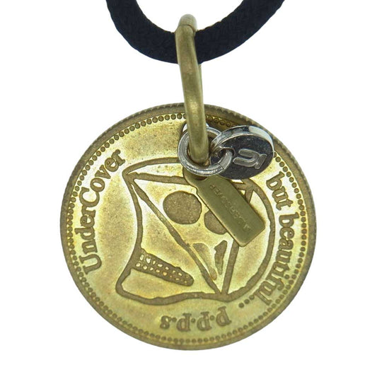 UNDERCOVER アンダーカバー メダル ネックレス ゴールド系【中古】