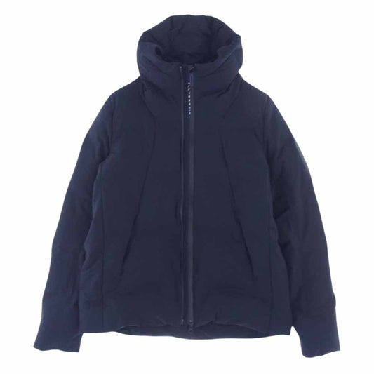 DESCENTE デサント DAMMGK32U ALLTERRAIN 水沢ダウン SHUTTLE シャトル ダウン ジャケット ダークネイビー系 O【中古】