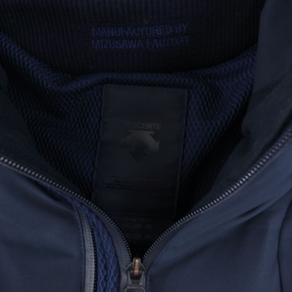DESCENTE デサント DAMMGK32U ALLTERRAIN 水沢ダウン SHUTTLE シャトル ダウン ジャケット ダークネイビー系 O【中古】