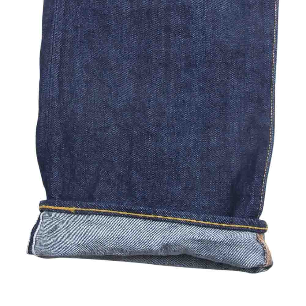 EVISU エヴィス 2001 × Marines 千葉 ロッテ マリーンズ インディゴ スペシャル デニム パンツ ジーンズ インディゴブルー系 36×35【美品】【中古】