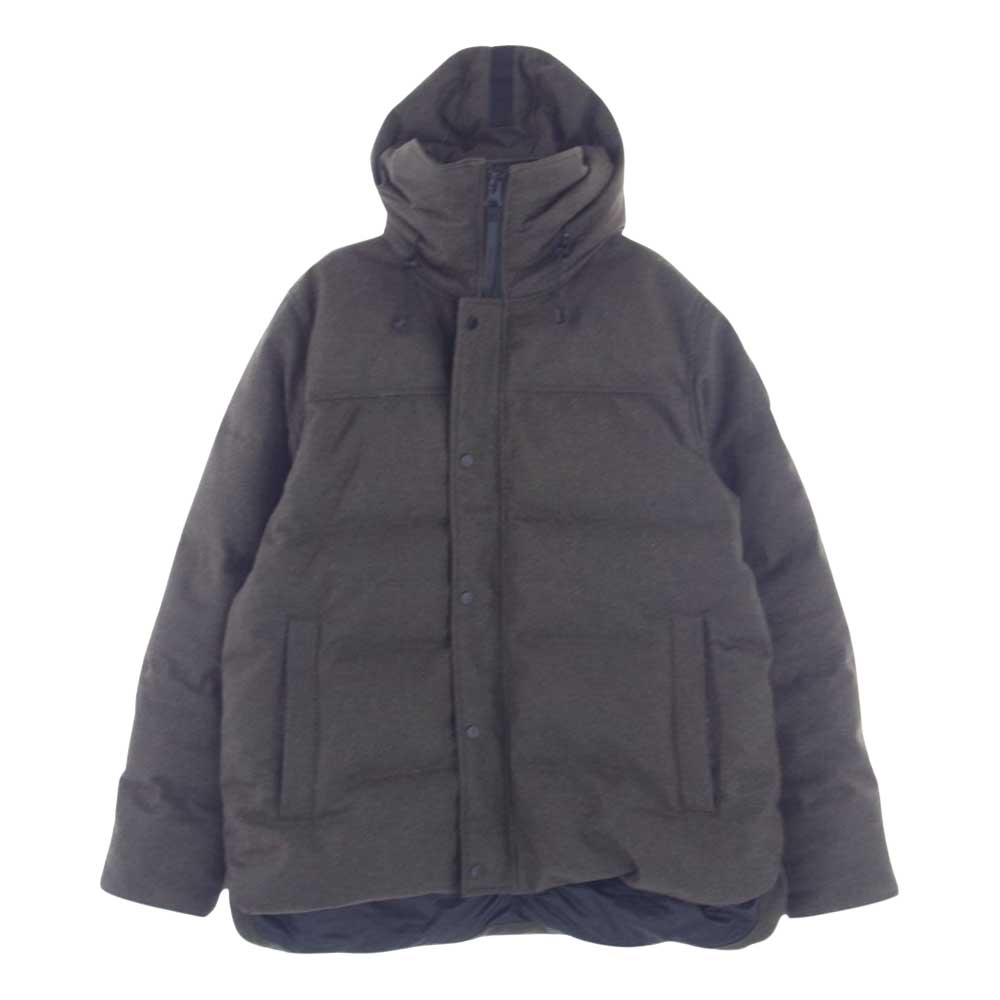 CANADA GOOSE カナダグース 3804M 国内正規品 MacMillan Parka Wool ブラックレーベル マクミラン ウール パーカ ダウン ジャケット ミリタリーグリーン系 XL【中古】