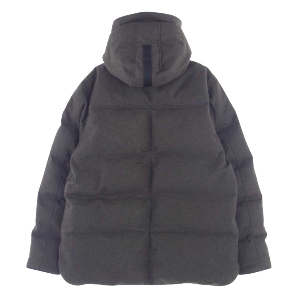 CANADA GOOSE カナダグース 3804M 国内正規品 MacMillan Parka Wool ブラックレーベル マクミラン ウール パーカ ダウン ジャケット ミリタリーグリーン系 XL【中古】