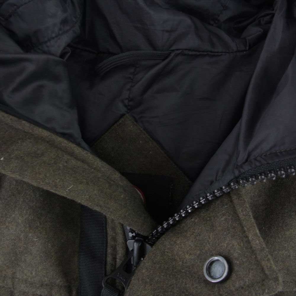 CANADA GOOSE カナダグース 3804M 国内正規品 MacMillan Parka Wool ブラックレーベル マクミラン ウール パーカ ダウン ジャケット ミリタリーグリーン系 XL【中古】