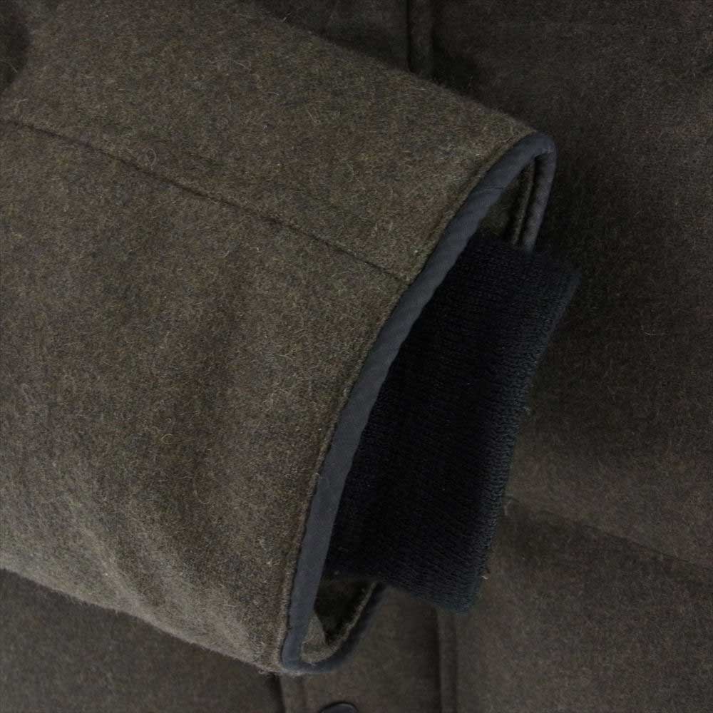 CANADA GOOSE カナダグース 3804M 国内正規品 MacMillan Parka Wool ブラックレーベル マクミラン ウール パーカ ダウン ジャケット ミリタリーグリーン系 XL【中古】