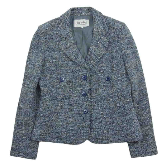 ジュンアシダ ネップ 3B ジャケット ブルー系 9【中古】