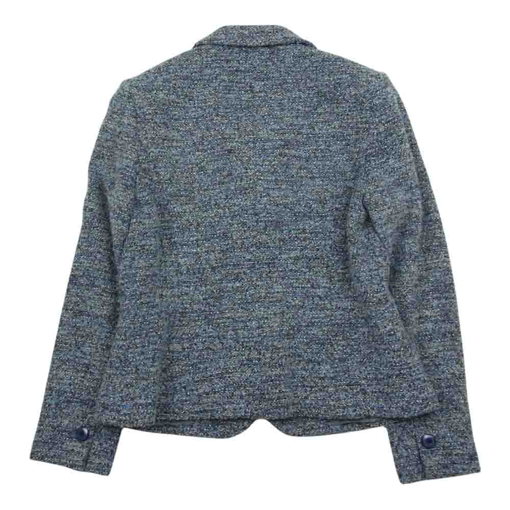 ジュンアシダ ネップ 3B ジャケット ブルー系 9【中古】