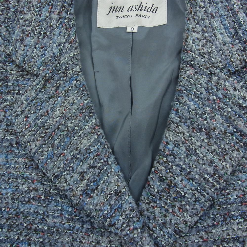 ジュンアシダ ネップ 3B ジャケット ブルー系 9【中古】