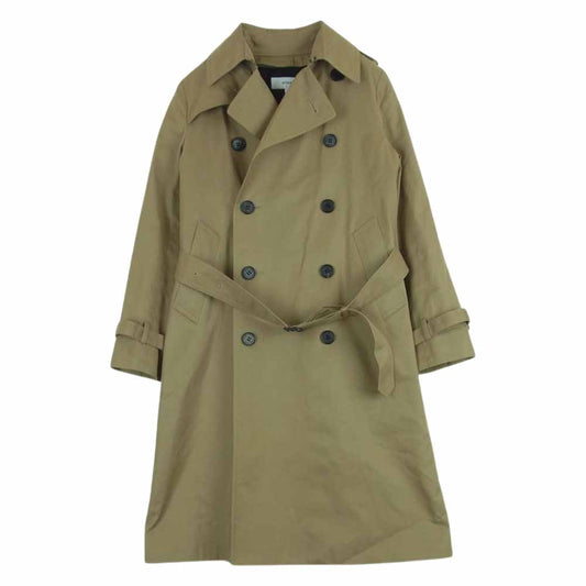 HYKE ハイク 18AW 184-17005 TRENCH COAT ウールライナー付き トレンチコート 日本製 ベージュ系 1【中古】