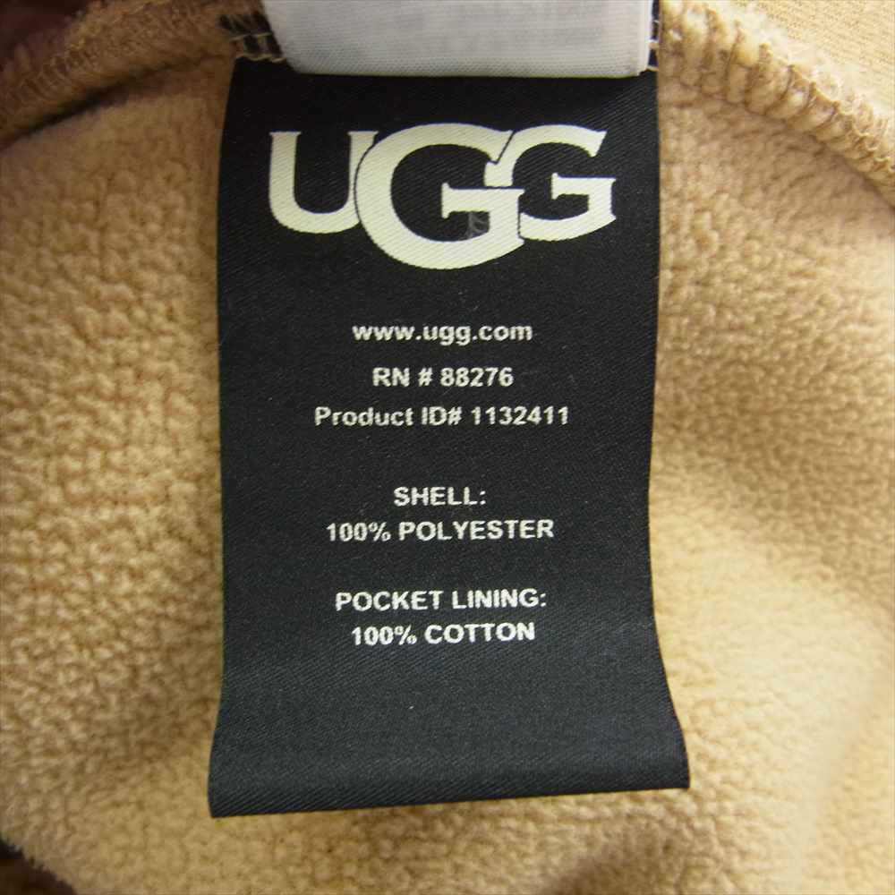 UGG アグ 1132411 Dannen Sherpa Hoodie ダネン シェルパ フーディー ボア パーカー ベージュ系 M【中古】