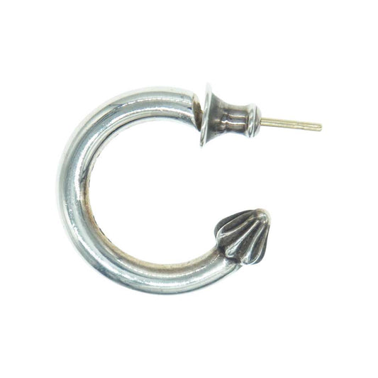 CHROME HEARTS クロムハーツ（原本無） HOOP PLAIN フープ プレーン ピアス シルバー系【中古】