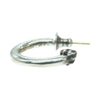 CHROME HEARTS クロムハーツ（原本無） HOOP PLAIN フープ プレーン ピアス シルバー系【中古】
