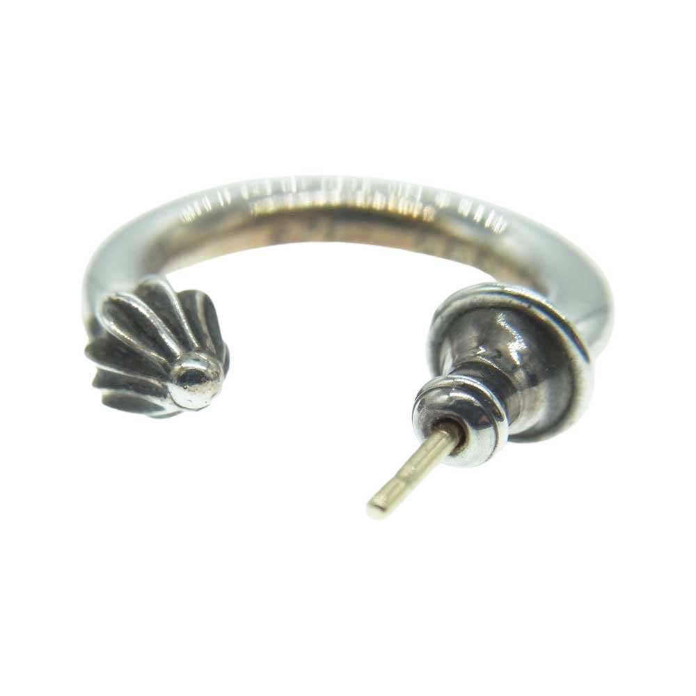 CHROME HEARTS クロムハーツ（原本無） HOOP PLAIN フープ プレーン ピアス シルバー系【中古】