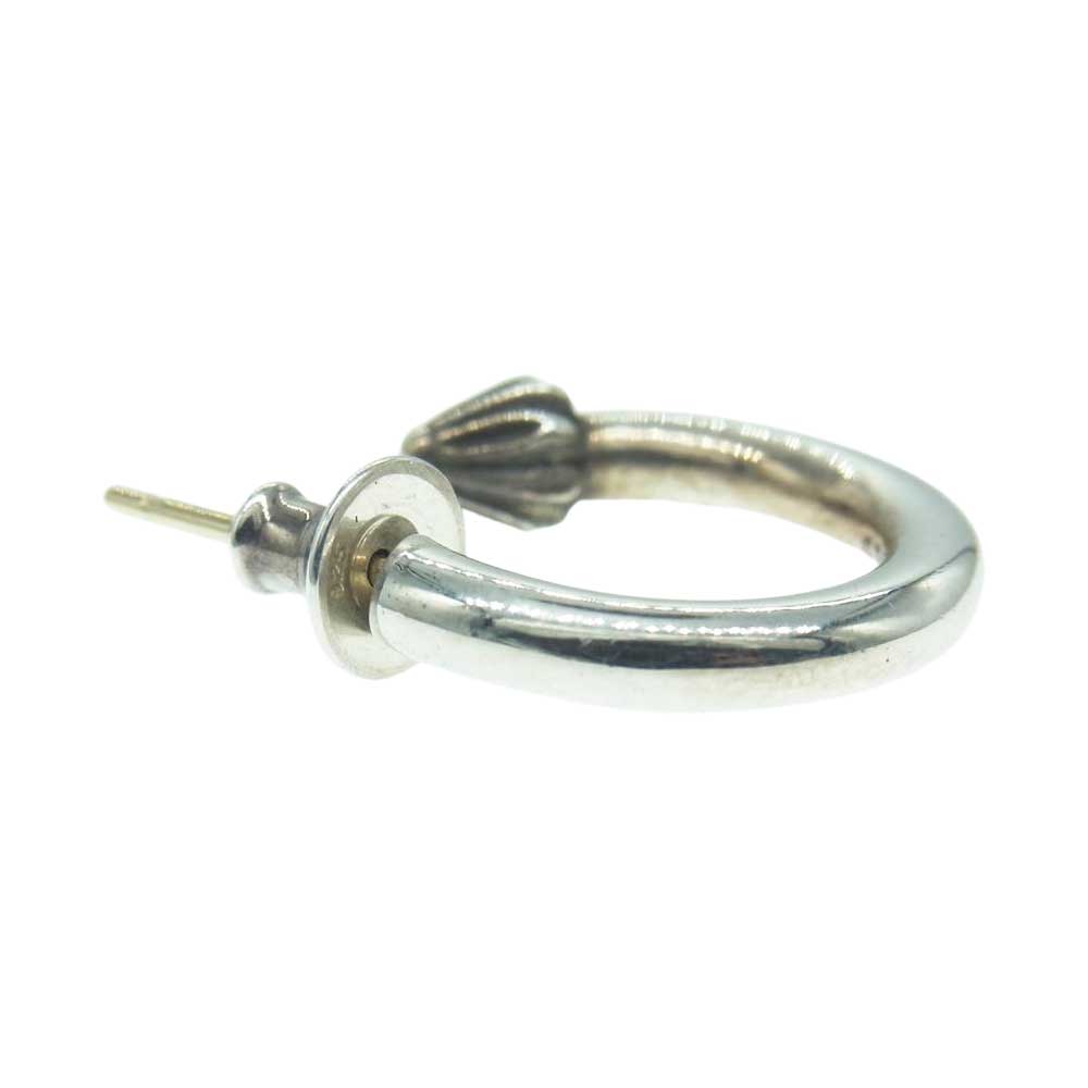 CHROME HEARTS クロムハーツ（原本無） HOOP PLAIN フープ プレーン ピアス シルバー系【中古】
