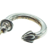 CHROME HEARTS クロムハーツ（原本無） HOOP PLAIN フープ プレーン ピアス シルバー系【中古】