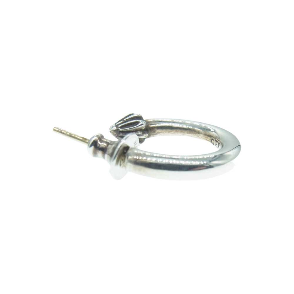 CHROME HEARTS クロムハーツ（原本無） HOOP PLAIN フープ プレーン ピアス【中古】
