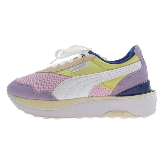 PUMA プーマ 375072-01 Cruise Rider Pink Lady Yellow Pear クルーズ ライダー スニーカー マルチカラー系 23cm【極上美品】【中古】