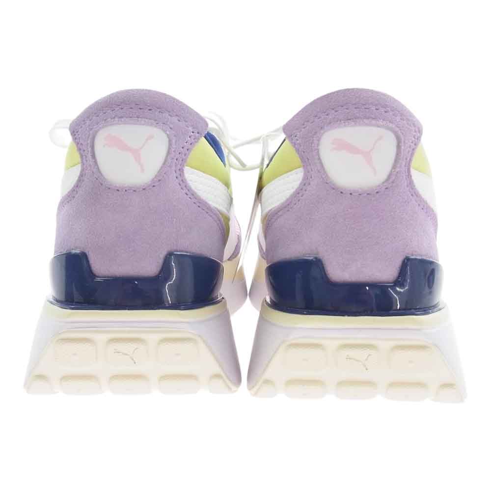 PUMA プーマ 375072-01 Cruise Rider Pink Lady Yellow Pear クルーズ ライダー スニーカー マルチカラー系 23cm【極上美品】【中古】
