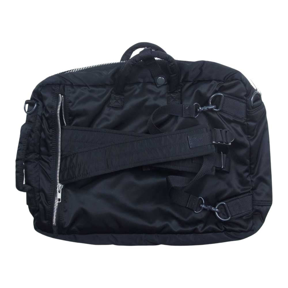 PORTER ポーター TANKER 3WAY BRIEFCASE タンカー 3WAY ブリーフケース トートバッグ バックパック リュック ビジネスバッグ ブラック系【中古】
