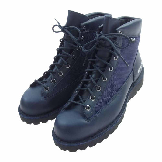 Danner ダナー D121033 DANNER FIELD ダナーフィールド レザー トレッキング シューズ ブーツ NAVY/NAVY ネイビー系 25.5cm【中古】