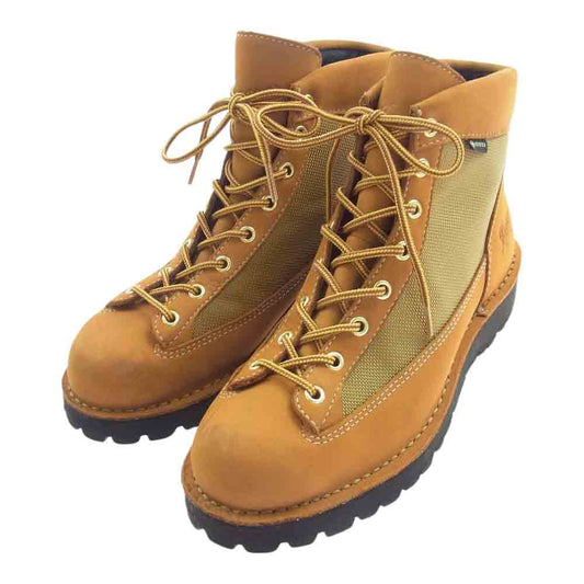 Danner ダナー D121003 DANNER FIELD ダナーフィールド レザー トレッキング シューズ ブーツ N.WHEAT/BEIGE ライトブラウン系 25.5cm【中古】