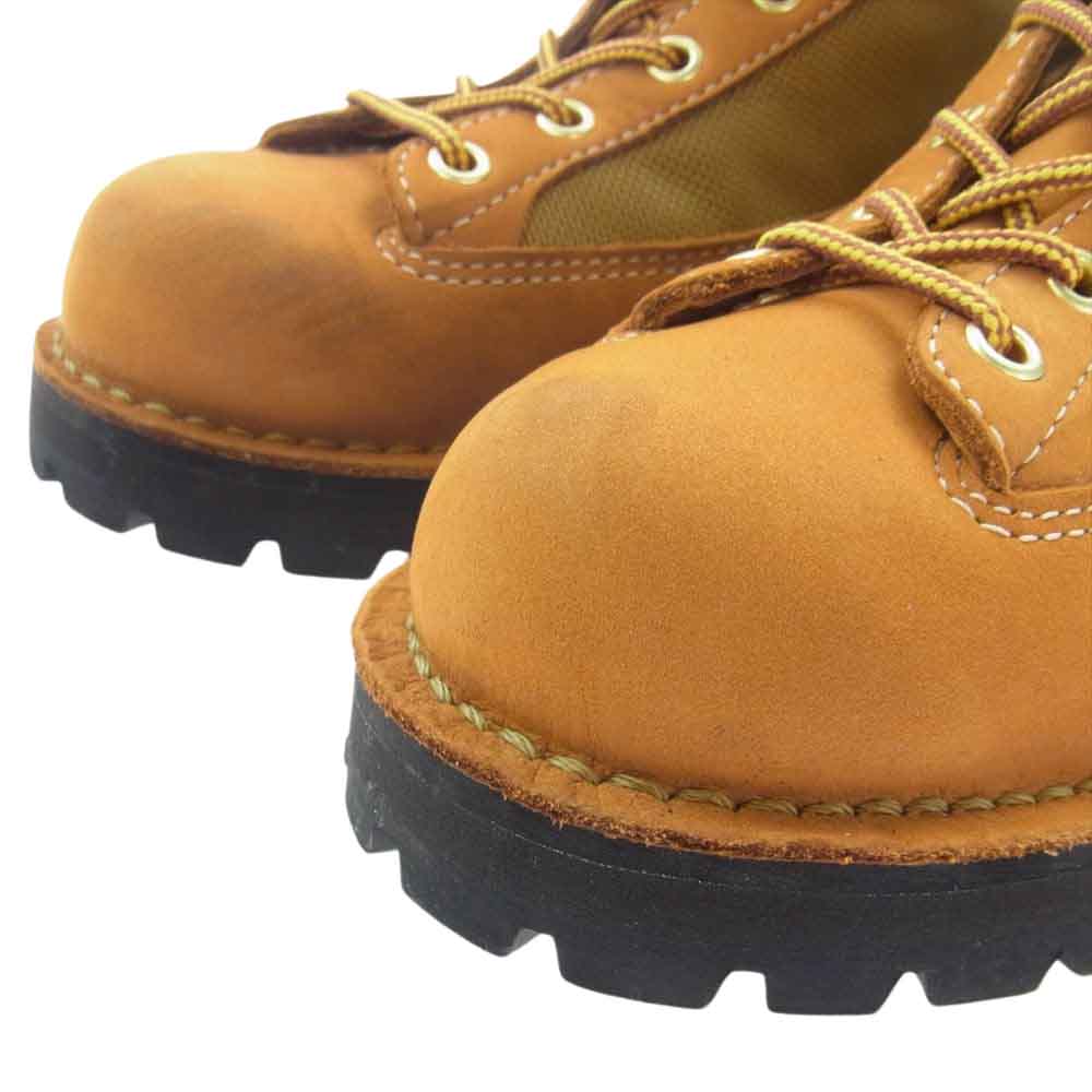 Danner ダナー D121003 DANNER FIELD ダナーフィールド レザー トレッキング シューズ ブーツ N.WHEAT/BEIGE ライトブラウン系 25.5cm【中古】