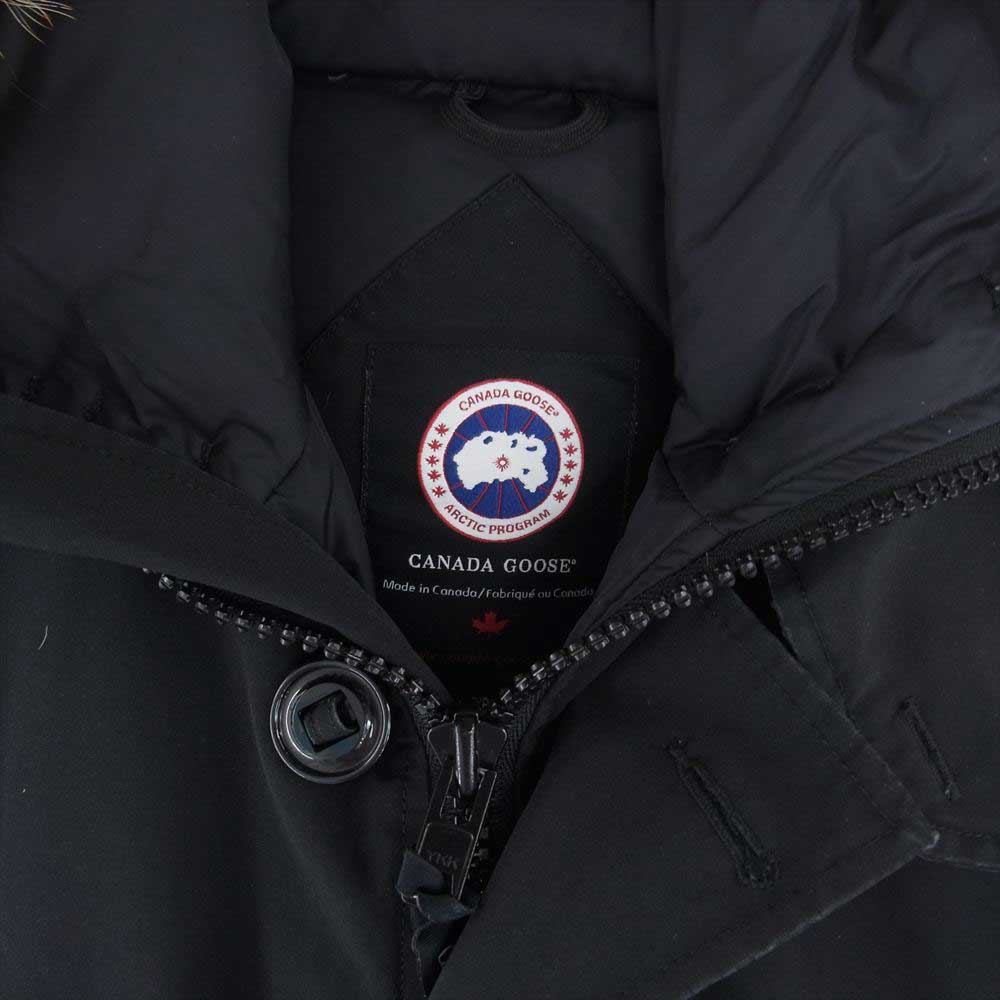 CANADA GOOSE カナダグース 2300JM R BROOKFIELD PARKA ブルックフィールドパーカ ダウンジャケット ブラック系 S【中古】