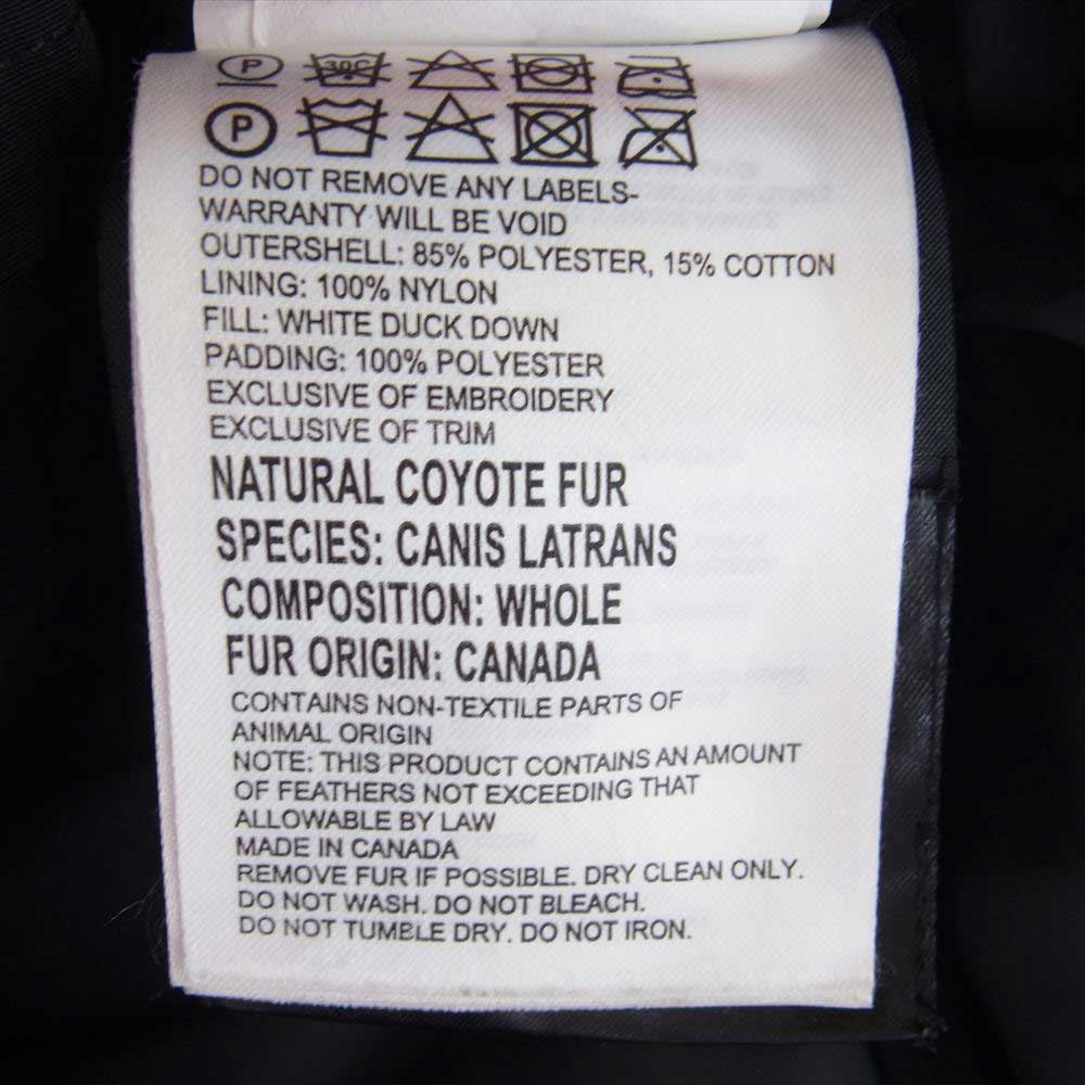 CANADA GOOSE カナダグース 2300JM R BROOKFIELD PARKA ブルックフィールドパーカ ダウンジャケット ブラック系 S【中古】