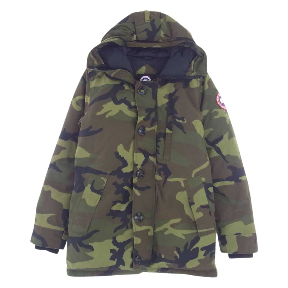 CANADA GOOSE カナダグース 3438JM R JASPER PARKA ジャスパーパーカ カモフラ ダウンジャケット マルチカラー系 S【中古】