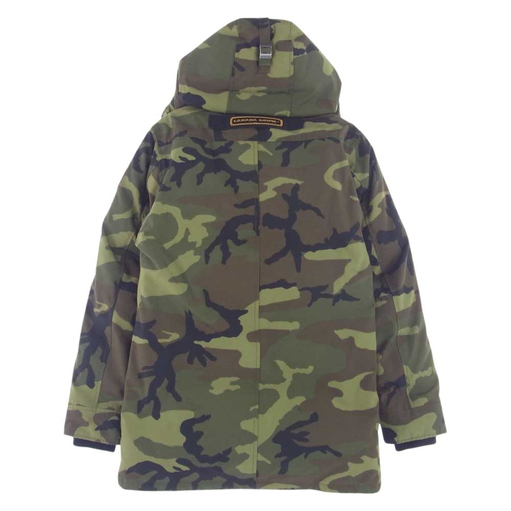 CANADA GOOSE カナダグース 3438JM R JASPER PARKA ジャスパーパーカ カモフラ ダウンジャケット マルチカラー系 S【中古】