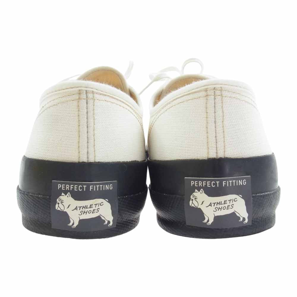 BUTCHER PRODUCTS ブッチャープロダクツ 22SS DECK SHOES キャンバス デッキ スニーカー シューズ オフホワイト系 ブラック系【中古】