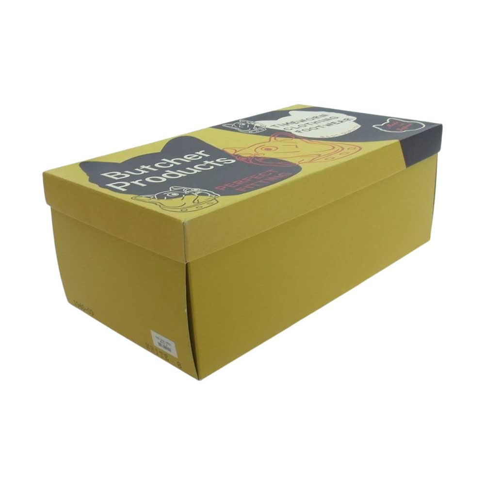 BUTCHER PRODUCTS ブッチャープロダクツ 22SS DECK SHOES キャンバス デッキ スニーカー シューズ オフホワイト系 ブラック系【中古】