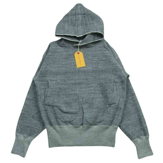 BUTCHER PRODUCTS ブッチャープロダクツ TIMEWORN CLOTHING タイムウォーンクロージング SWEAT PARKA スウェット パーカー グレー系 36【美品】【中古】