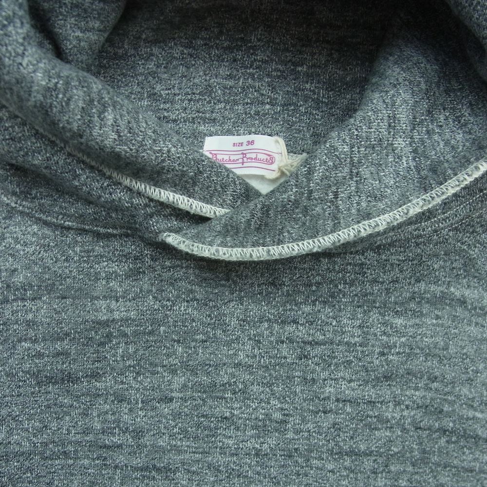 BUTCHER PRODUCTS ブッチャープロダクツ TIMEWORN CLOTHING タイムウォーンクロージング SWEAT PARKA スウェット パーカー グレー系 36【美品】【中古】