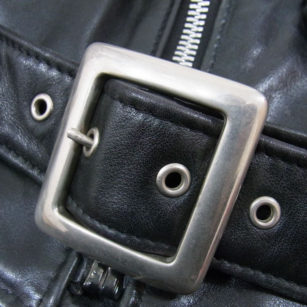 schott ショット バイカータグ 後期 レザー ダブル ライダース ジャケット ブラック系 38【中古】