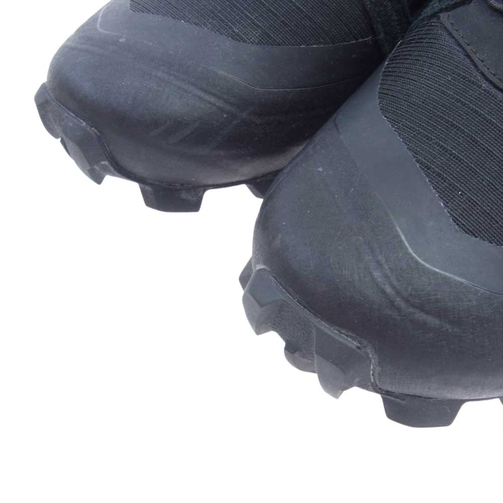 MAISON MARGIELA メゾンマルジェラ 471699 MM6 エムエムシックス SALOMON サロモン S66WS0079 L4716990031 CROSS HIGH クロス ハイ スニーカー ブラック系 ホワイト系 26.5cm【中古】