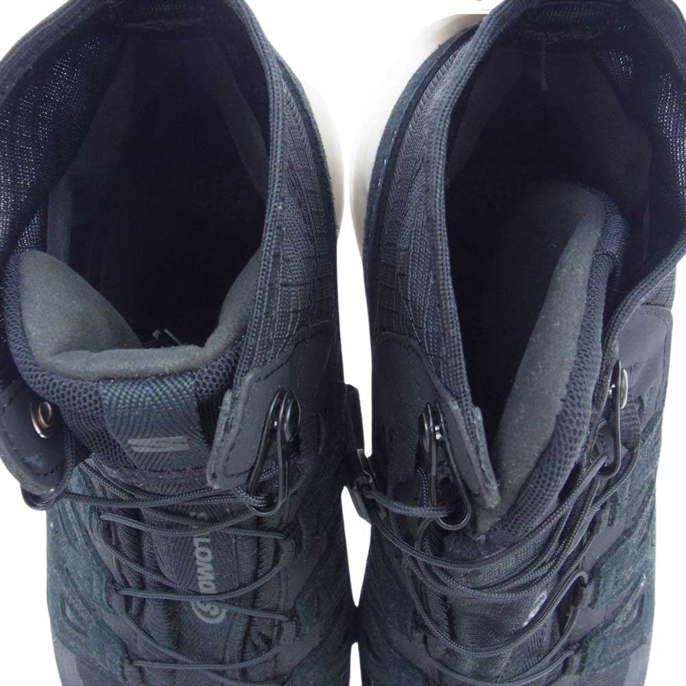 MAISON MARGIELA メゾンマルジェラ 471699 MM6 エムエムシックス SALOMON サロモン S66WS0079 L4716990031 CROSS HIGH クロス ハイ スニーカー ブラック系 ホワイト系 26.5cm【中古】