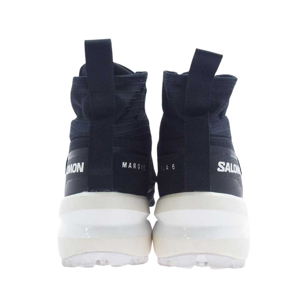 MAISON MARGIELA メゾンマルジェラ 471699 MM6 エムエムシックス SALOMON サロモン S66WS0079 L4716990031 CROSS HIGH クロス ハイ スニーカー ブラック系 ホワイト系 26.5cm【中古】