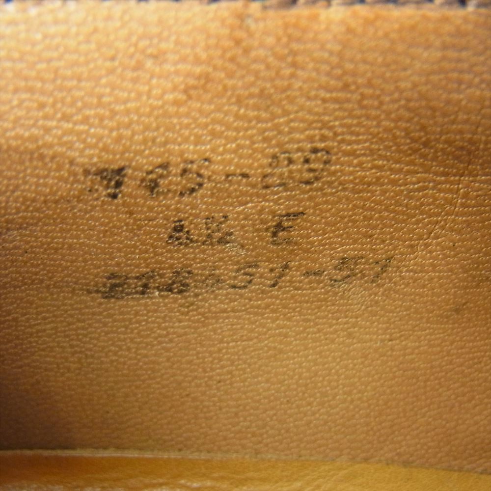 J.M WESTON ジェイエムウエストン キルト タッセル ローファー シューズ ブラック系 4.5E【中古】
